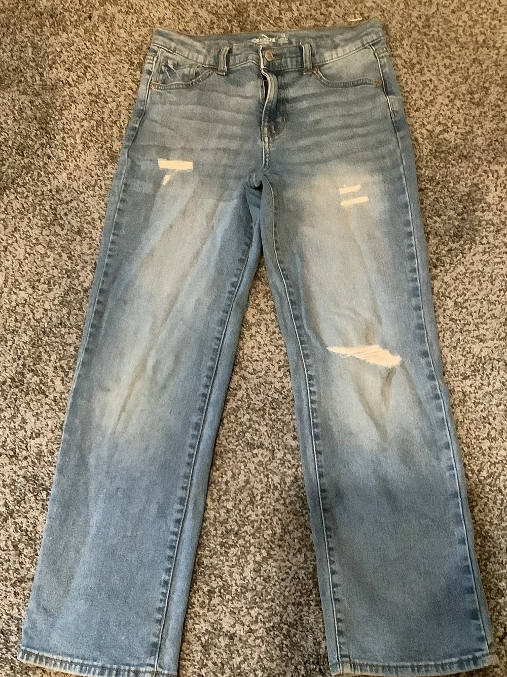 Jordache Light Blue Distressed Kids Jeans